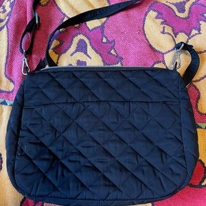 Vera Bradley Black Quilted Bag